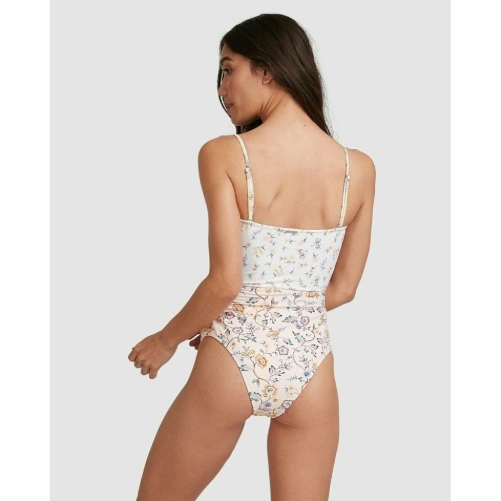 Billabong BNWT This Gypsy Cut Out One Piece Swimsuit Women's Size 12 RRP $120 - Picture 3 of 11